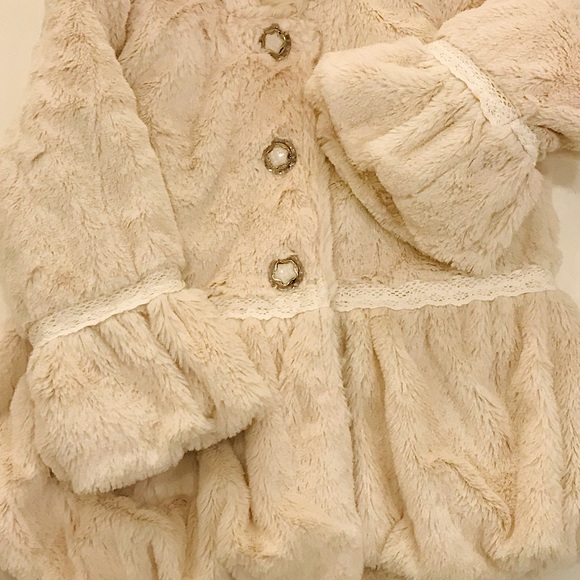 Bijan Kids Plush Winter Coat - Picture 4 of 5
